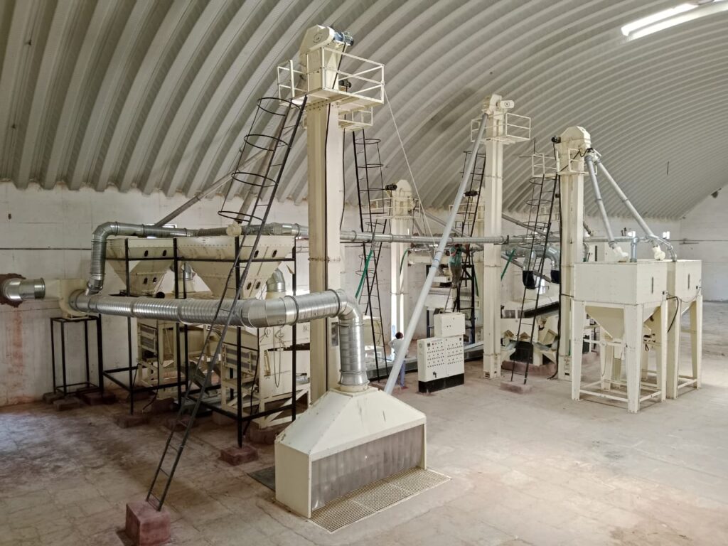 seed processing plant