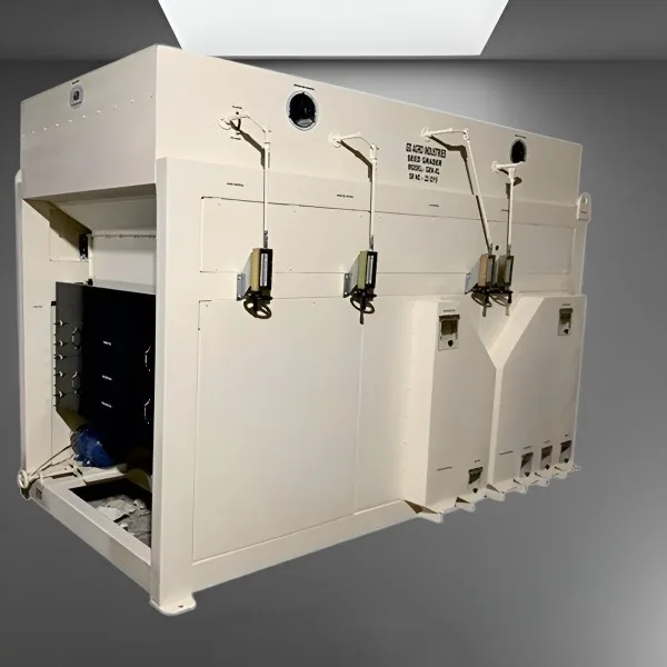 SEED GRADER CUM FINE CLEANER With MS Sieve Boat Top Blower Premium