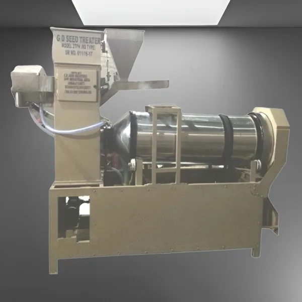 SLURRY SEED TREATER DRUM TYPE