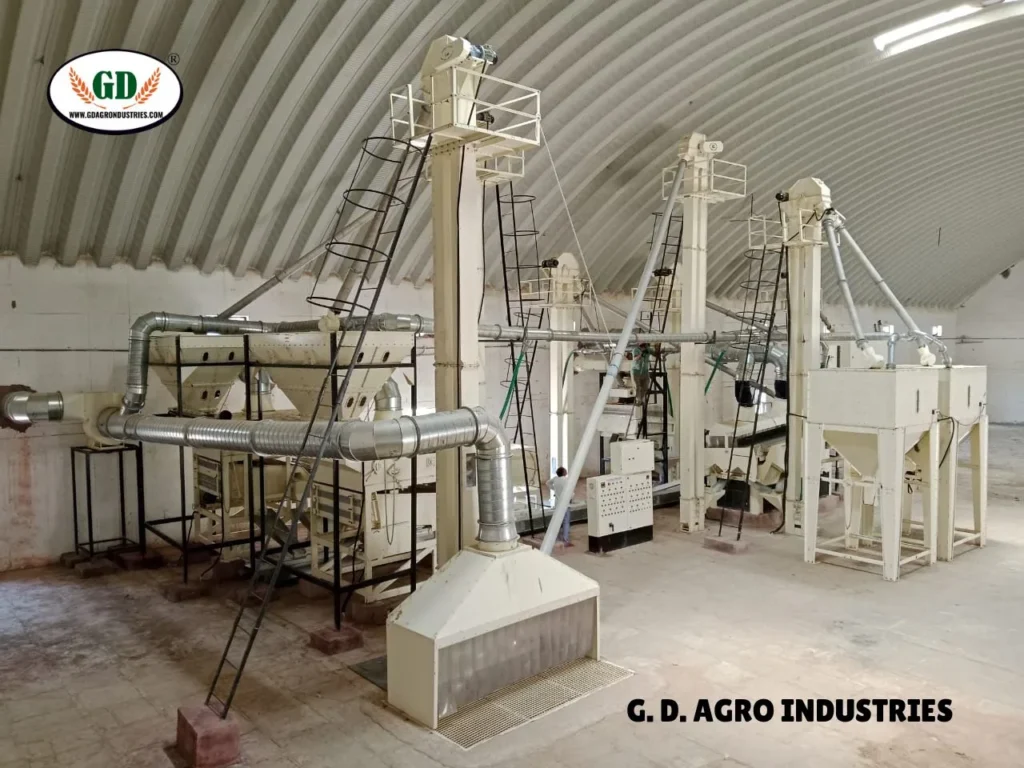 Seed processing plant manufacturer in India - G. D. Agro Industries