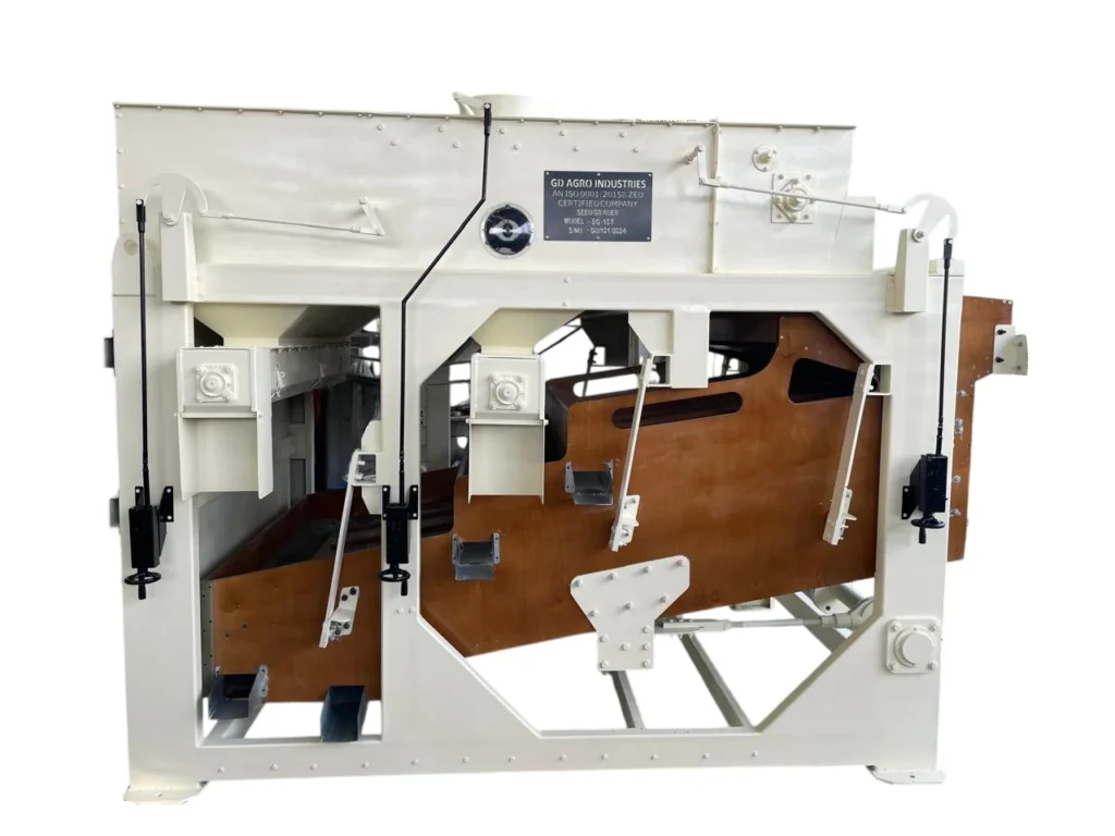 Seed Grader machine manufactured by G. D. Agro Industries for seed grading 